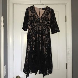 Just... Taylor midi lace dress